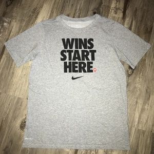 Nike Dri-Fit Gray Boys Shirt